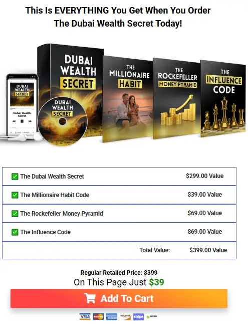 dubai wealth secret product bundle